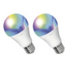 Kit X 2 Bombillos Led VTA+ E27 RGB Smart Home