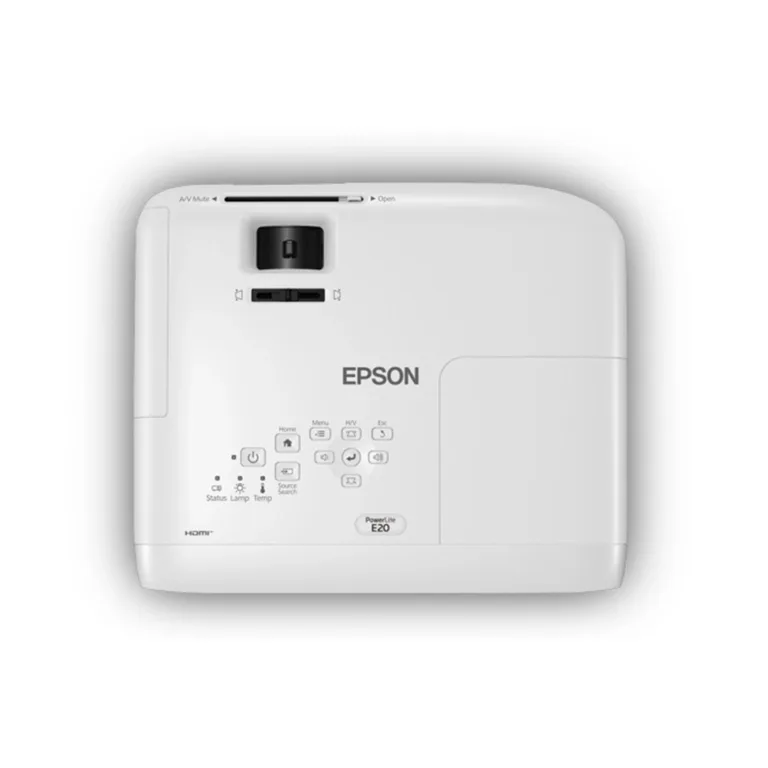 Video Proyector Epson PowerLite E20 3LCD Alta Luminosidad Educación