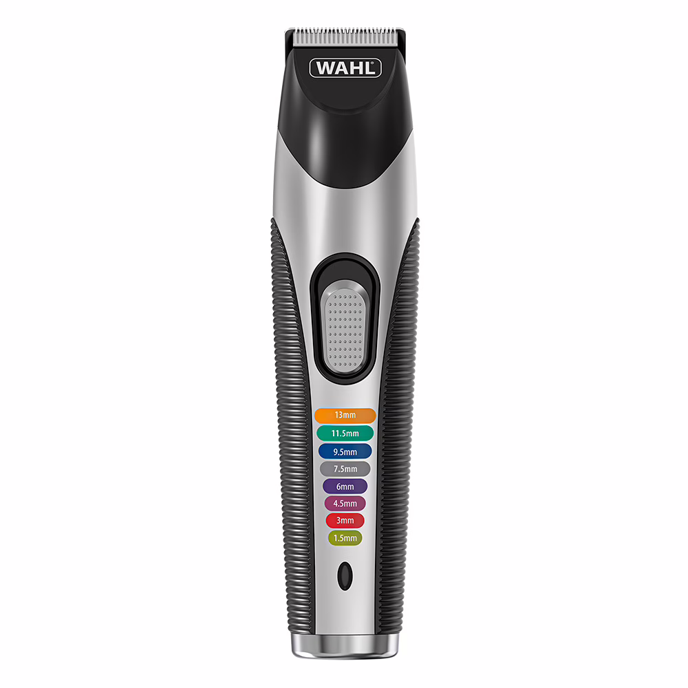 Recortadora de Barba WAHL ColorTrim conpeines guía
