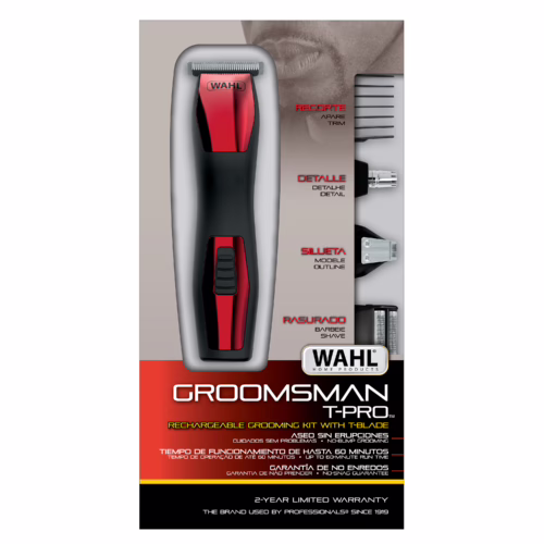 Recortadora para barba WAHL Groomsman T-Pro