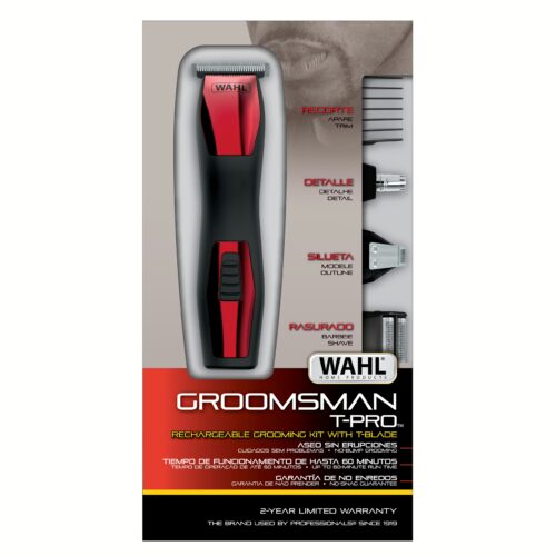 Recortadora para barba WAHL Groomsman T-Pro
