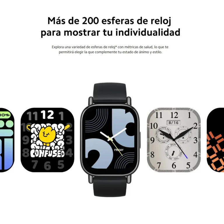 Smartwatch Redmi 5 Lite Light Gold Pantalla HD Batería Duradera