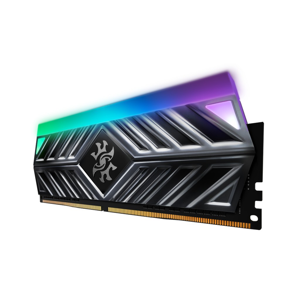 Memoria RAM XPG D41 DDR4 16GB 3200Mhz RGB Gris Dual 2 x16 GB