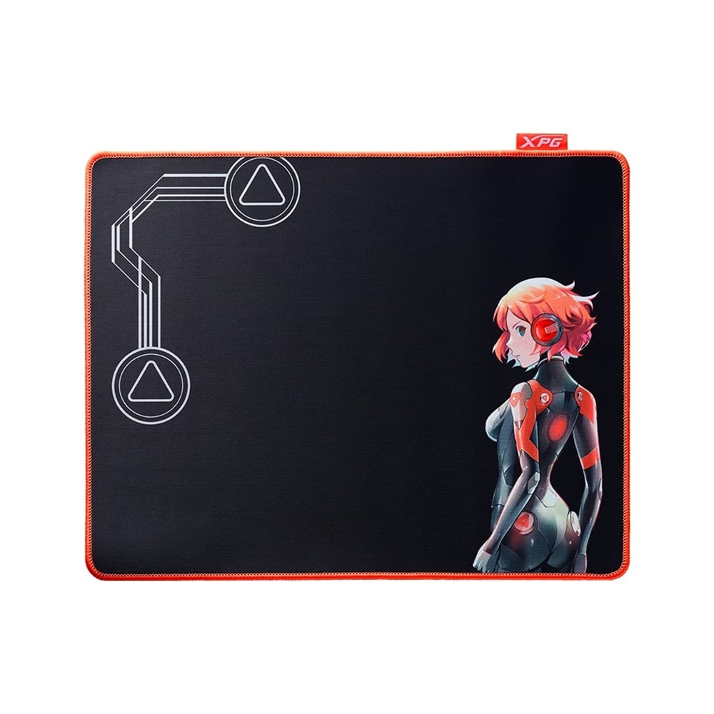 Pad Mouse XPG BATTLEGROUND L- Negro-Naranja