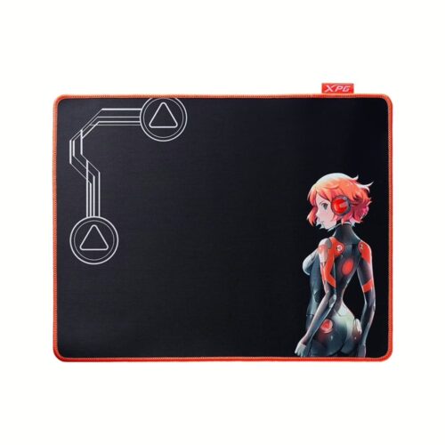 Pad Mouse XPG BATTLEGROUND L- Negro-Naranja