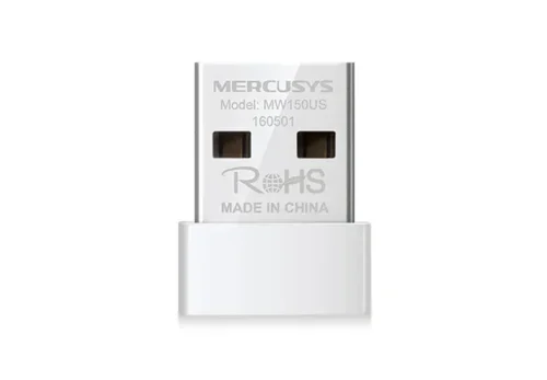 Adaptador USB Nano Inalámbrico Mercusys MW150US 150Mbps