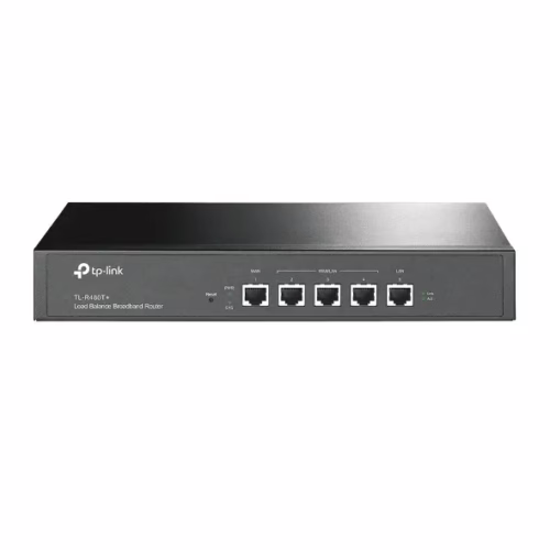 Router TP-Link TL-R480T+, Balanceo de Carga, hasta 4 Puertos WAN