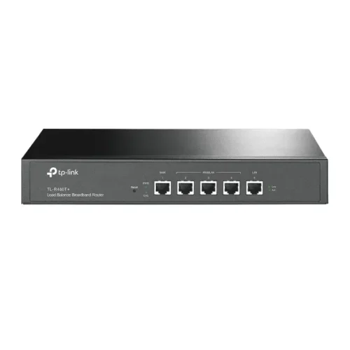 Router TP-Link TL-R480T+, Balanceo de Carga, hasta 4 Puertos WAN