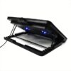 BASE REFRIGERANTE RECLINABLE 2 – Doble ventilador, multiposición, USB, control de velocidad