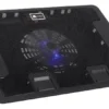 BASE REFRIGERANTE RECLINABLE T – 1 ventilador, doble USB, para portátiles de 10" a 16"