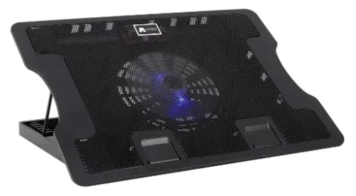 BASE REFRIGERANTE RECLINABLE T – 1 ventilador, doble USB, para portátiles de 10" a 16"