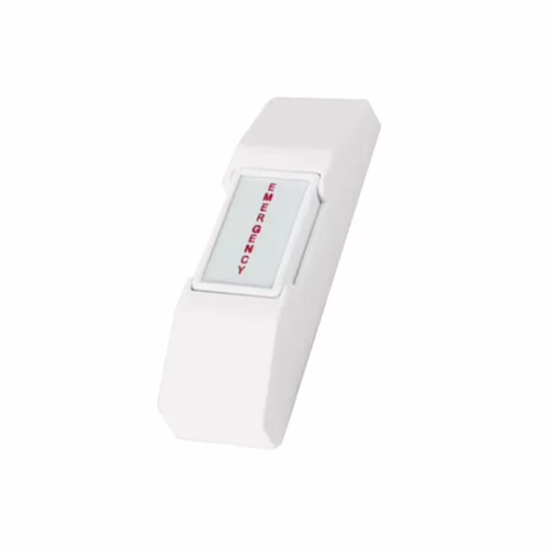 Botón de Pánico Personal PB67A Emergency – Blanco, Contacto NC/NO, 12-24VDC