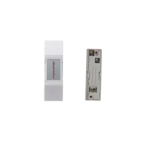 Botón de Pánico Personal PB67A Emergency – Blanco, Contacto NC/NO, 12-24VDC