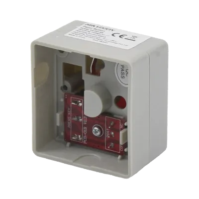 Botón de pánico con llave Hikvision DS-PD1-EB cableado NO/NC
