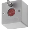 Botón de pánico con llave Hikvision DS-PD1-EB cableado NO/NC