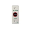 Botón de salida y emergencia DS-K7P04/T – Acero inoxidable, compacto y duradero