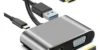 Cable OTG Tipo C a HDMI 4K 4 en 1 – Conecta tu dispositivo móvil a pantallas grandes en ultra alta definición