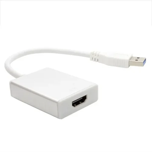 CABLE CONVERSOR USB 3.0 A HDMI HEMBRA – Transmisión Full HD desde tu PC a tu pantalla