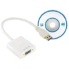 Cable Convertidor USB a VGA Jaltech – Conexión Rápida para Monitores VGA