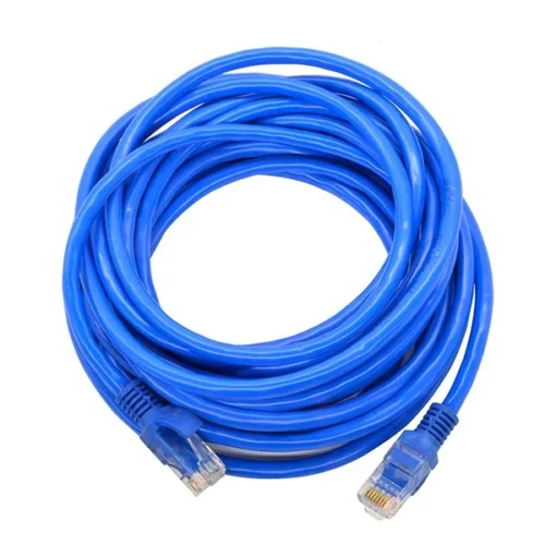 Cable de red 15M Cat 5E UTP – Aluminio, conexión confiable y flexible