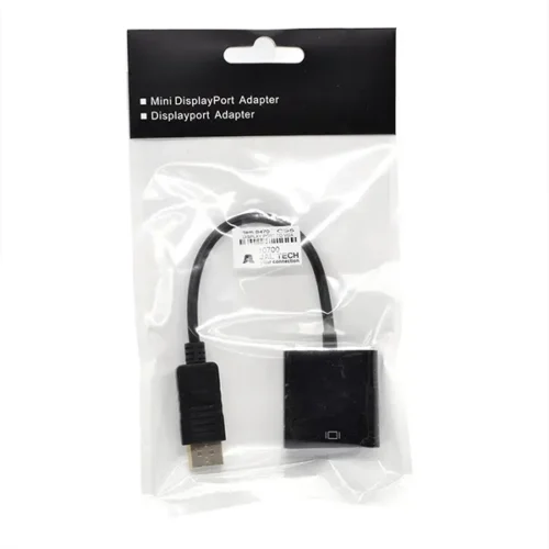 Adaptador DisplayPort a VGA Jaltech | Resolución Full HD 1080p
