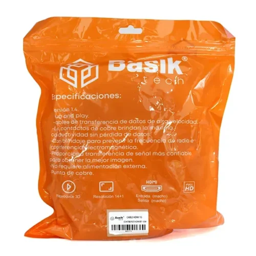 Cable Hdmi 10Mt Basik