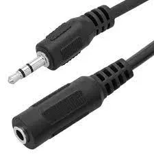 Cable de Sonido Macho a Hembra 1.5M – Extensión Versátil de Audio