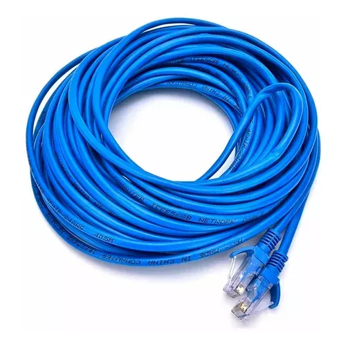 Cable de Red Cat6E 25 m UTP Aluminio – Jaltech, Alta Velocidad y Estabilidad