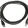 Cable USB Macho a USB Macho 3.0 – 1 Metro, Alta Velocidad, Reforzado