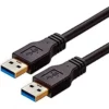 Cable USB Macho a USB Macho 3.0 – 1 Metro, Alta Velocidad, Reforzado