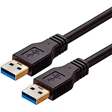 Cable USB Macho a USB Macho 3.0 – 1 Metro, Alta Velocidad, Reforzado