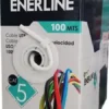 Cable Utp Cat5 Interior Enerline 100Mts