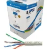 CABLE UTP CAT6 305MTS ALEACIÓN INTERIOR LPSENERLINE – Para CCTV y redes, 4 pares, carrete