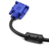CABLE VGA 10 METROS JALTECH – Resolución 3+5, doble filtro ferrita, alta calidad