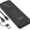 CAJA EXTERNA GAMER 2.5" SATA A USB 3.0 – RGB, Compatible SSD/HDD, Tipo C