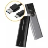 Caja para SSD M.2 a USB Tipo C 3.1 – Hasta 5 Gbps, sin herramientas, Plug & Play