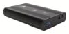 Caja Externa 3.5" SATA USB 3.0 para Disco Duro, Aluminio, Negra
