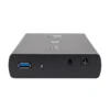 Caja externa SATA 3.5" USB 3.1 para disco duro, carcasa metálica 6Gbps