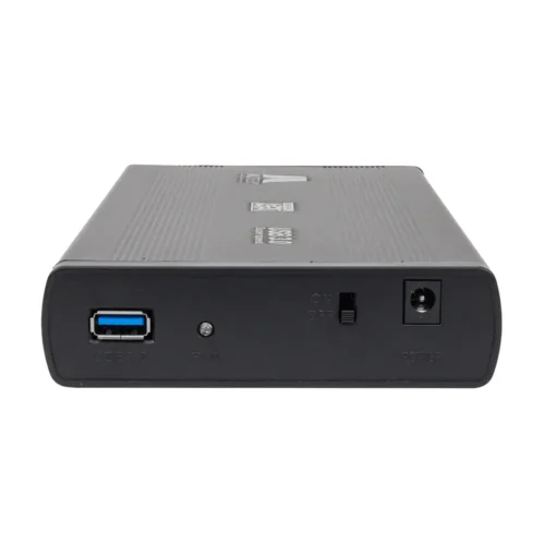 Caja externa SATA 3.5" USB 3.1 para disco duro, carcasa metálica 6Gbps
