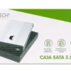 Caja externa SATA 3.5" USB 3.1 para disco duro, carcasa metálica 6Gbps