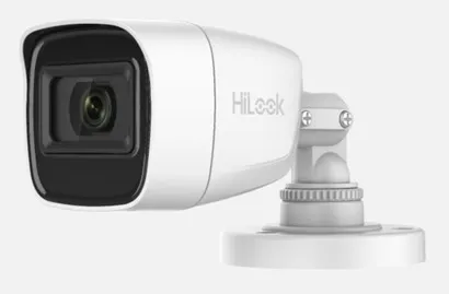 Cámara bala Hilook 1080p THC-B120-PS con audio y visión nocturna