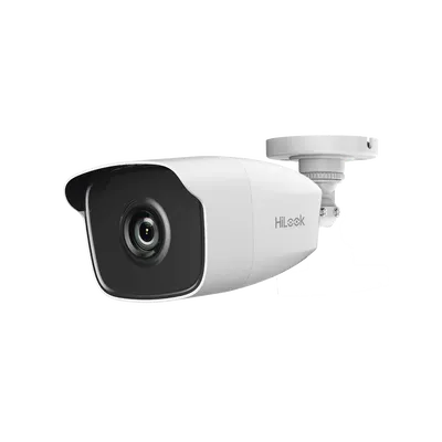 Cámara IP tipo bala Hikvision 4MP DS-2CD1043G2-LIU(F) con micrófono y luz híbrida