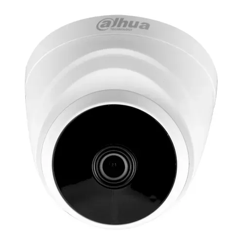 CÁMARA DOMO HDCVI DAHUA HAC-T1A21 – 2MP, IR 20M, LENTE 3.6MM, 4 EN 1, IP67