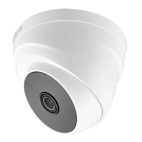CÁMARA DOMO HDCVI DAHUA HAC-T1A21 – 2MP, IR 20M, LENTE 3.6MM, 4 EN 1, IP67