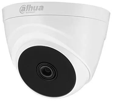 CÁMARA DOMO HDCVI DAHUA HAC-T1A21 – 2MP, IR 20M, LENTE 3.6MM, 4 EN 1, IP67