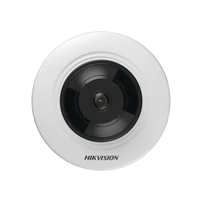 Cámara de Red Ojo de Pez 5MP DS-2CD2955G0-ISU – 180°, WDR 120dB, IR 8m, Audio y Alarma