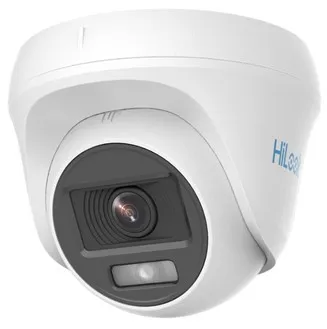 Cámara de Torreta HiLook THC-T129-P 2MP – ColorVu, Luz Blanca 20 m, 4 en 1, Interior