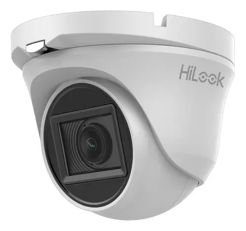 Cámara IP tipo bala Hikvision 4MP DS-2CD1043G2-LIU(F) con micrófono y luz híbrida