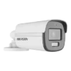 Cámara Bala Hikvision DS-2CE12DF0T-LFS 2MP – ColorVu, Luz Híbrida, Micrófono, IP67