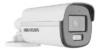 Cámara Bala Hikvision DS-2CE12DF0T-LFS 2MP – ColorVu, Luz Híbrida, Micrófono, IP67
